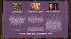 Royal Marriages: Summit One 6 September, 4pm London time.
