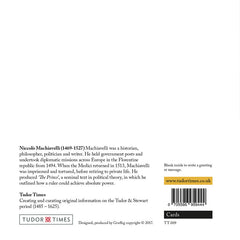 Quotes Greeting Card (Machiavelli - Make no small...)