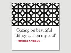 Quotes Greeting Cards (Pack of 5)
