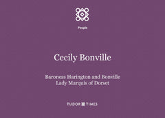 Cecily Bonville Family Tree