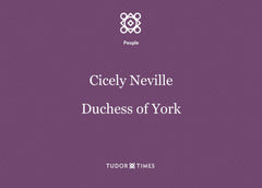 Cicely Neville, Duchess of York: Family Tree