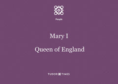 Mary I: Family Tree