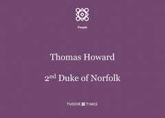 Thomas Howard, 2nd Duke of Norfolk: Family Tree