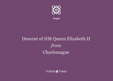 HM Queen Elizabeth II's descent from Charlemagne