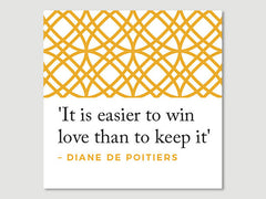 Women Quotes Greeting Card (Diane de Poitiers)